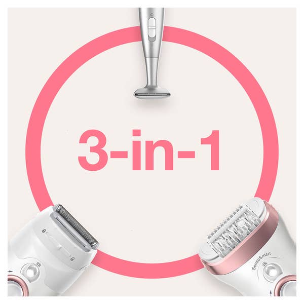 Braun Silk-épil 9 9-890 – Epilierer für Frauen für eine langanhaltende Haarentfernung