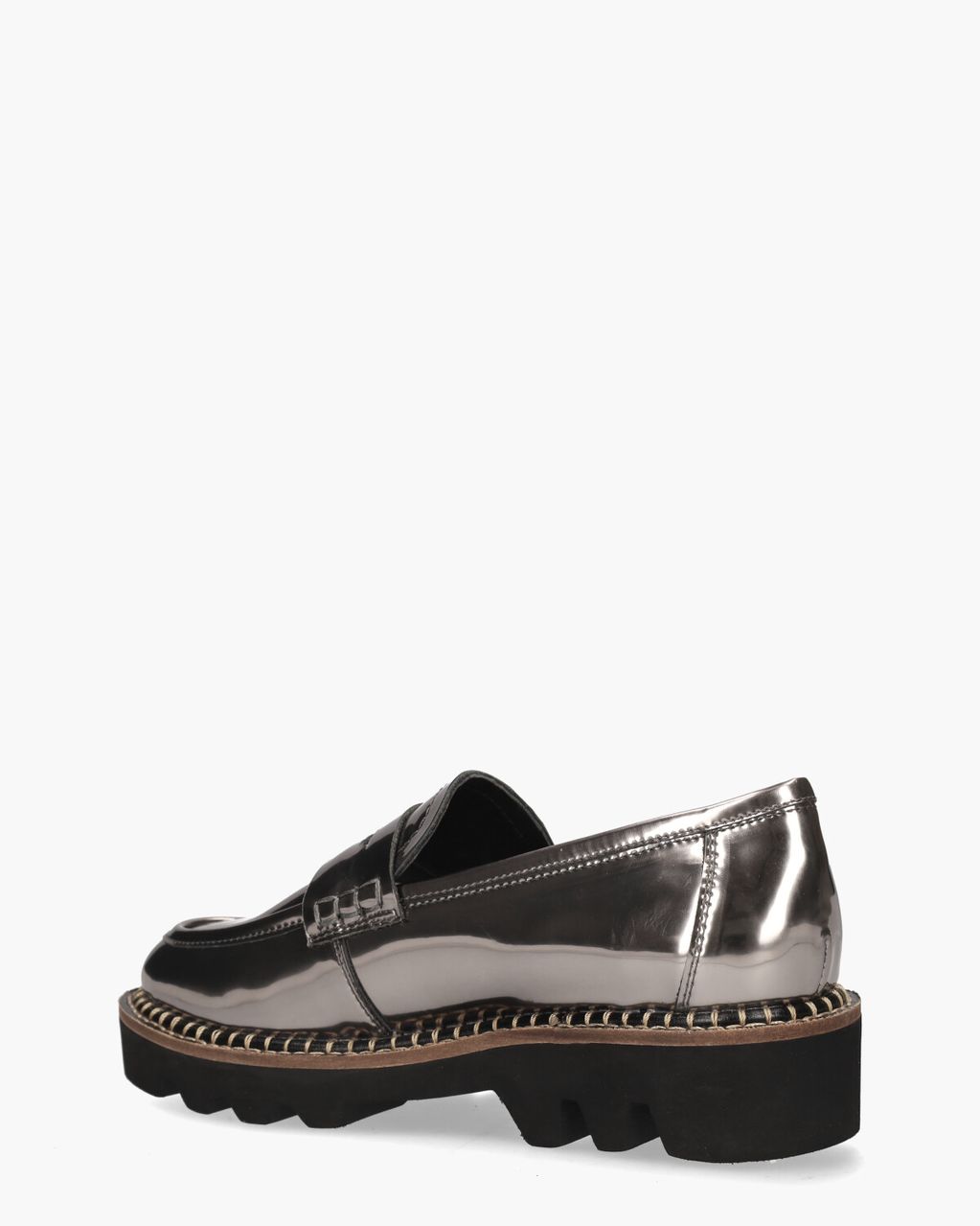 Di Lauro Pearl Zilver Damesloafers