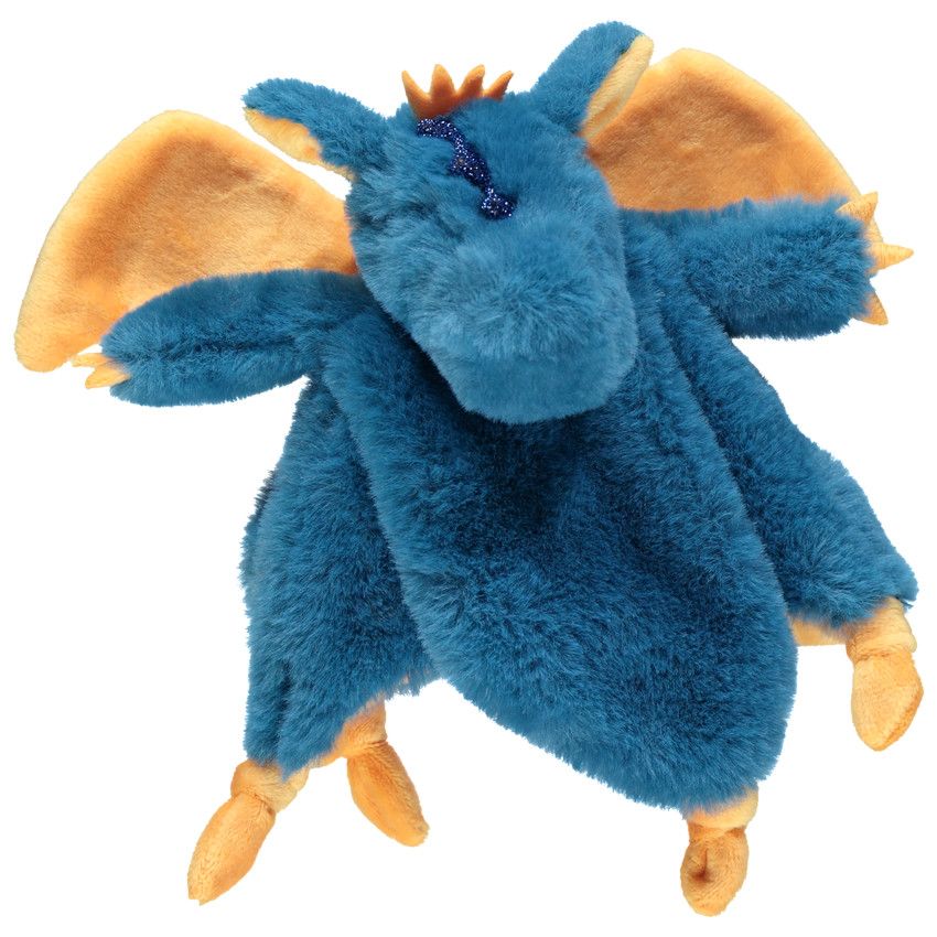 Doudou Nael le dragon - Bleu marine