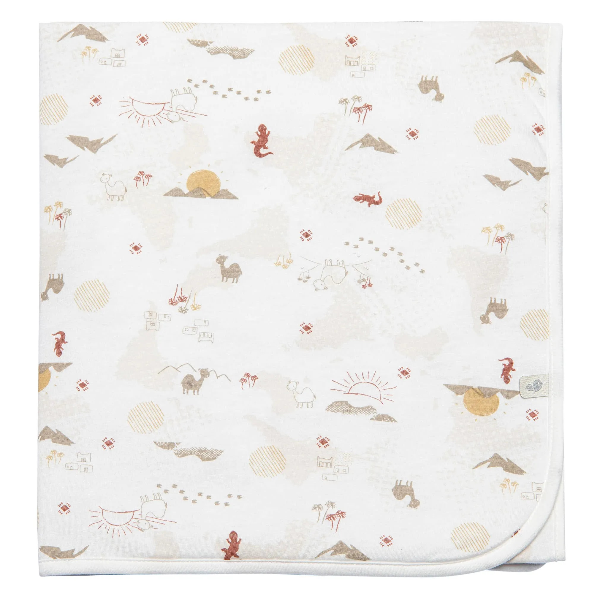 Perlimpinpin Couverture Bambou - Désert