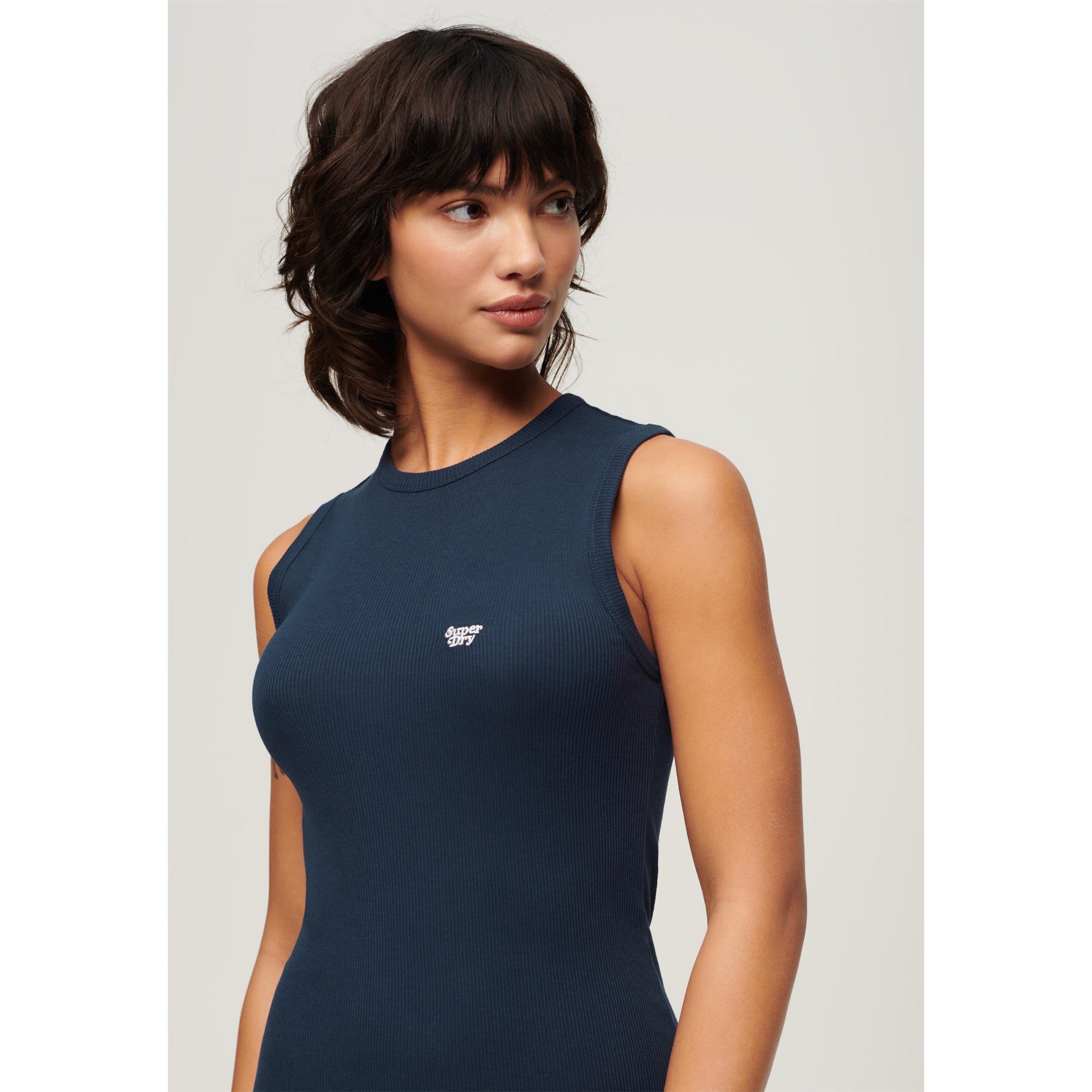 Superdry Rib Bodycon Midi Dress