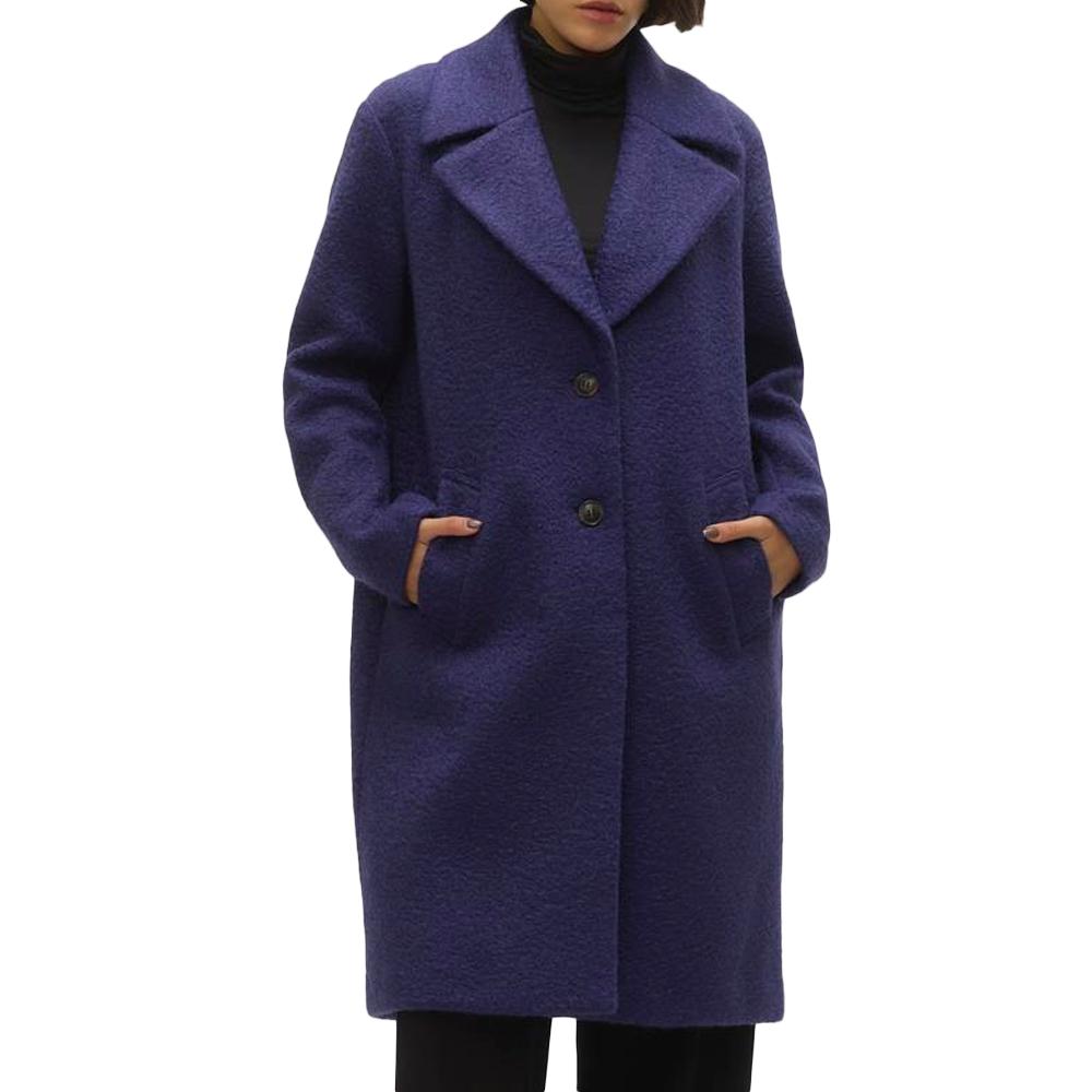 Vero Moda Manteau Violet Femme Vero Moda Manny