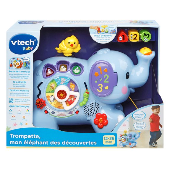 Trompette, mon éléphant des découvertes