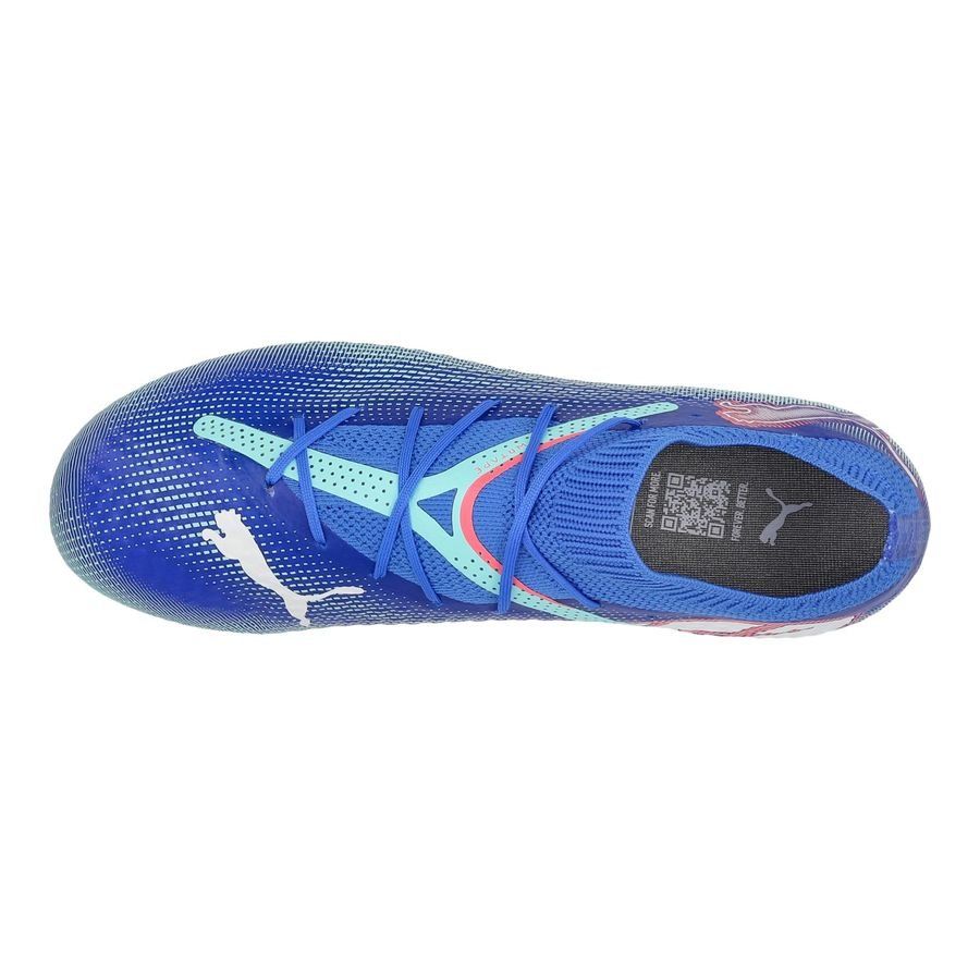 PUMA Future 7 Pro FG/AG Formula - Bleu/Blanc/Bleu Enfant