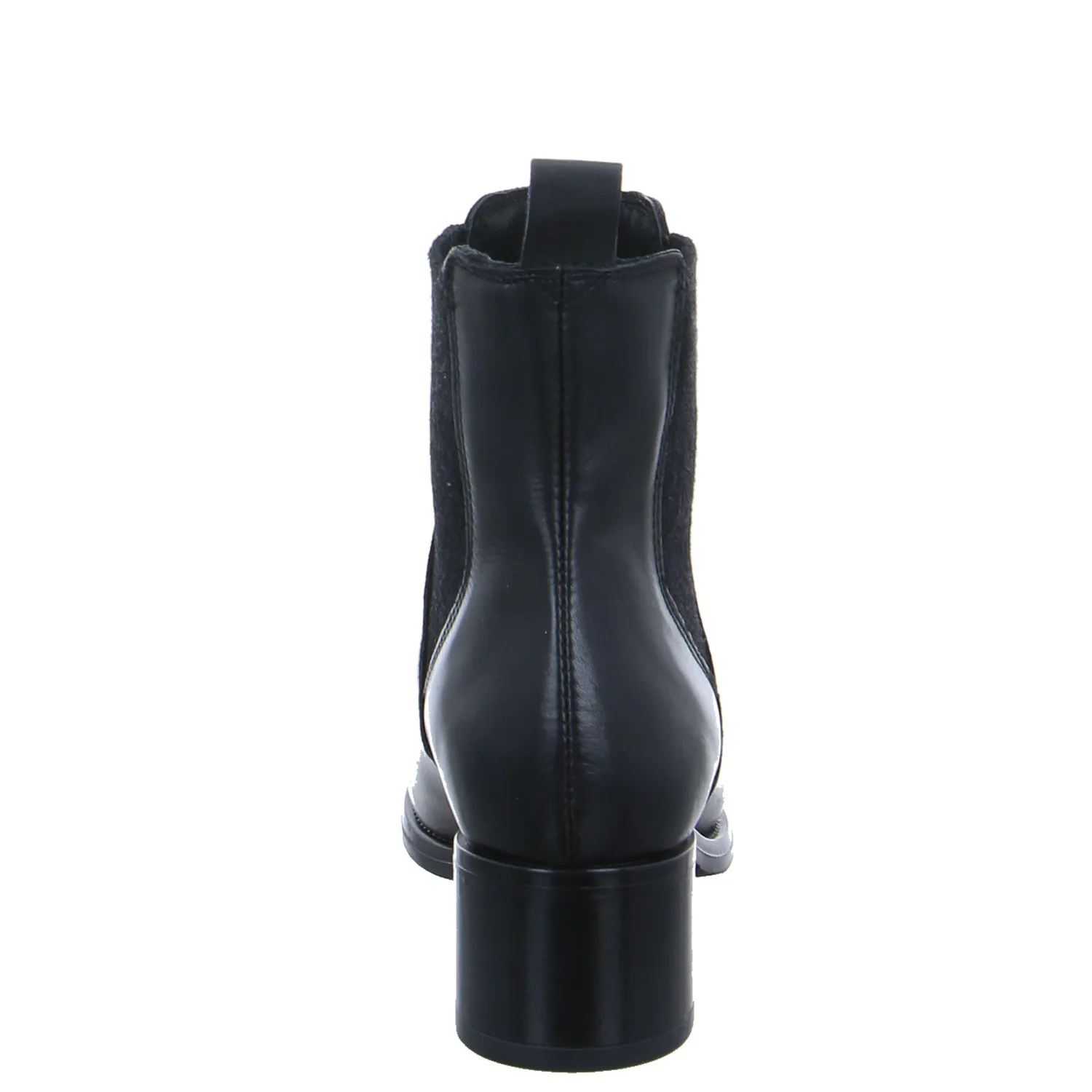 SCHUHENGEL Stiefelette Schwarz Leder