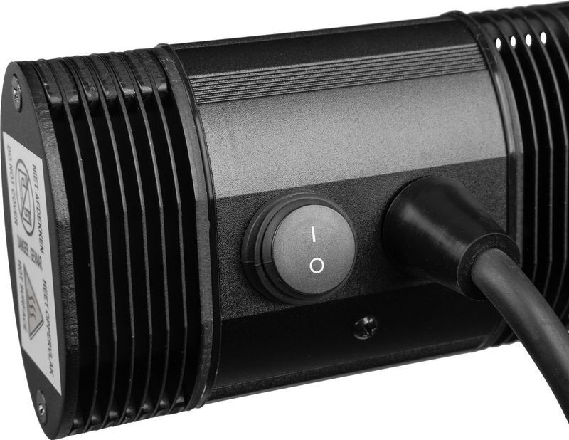 Eurom - Golden 2000 Slim - Terrasverwarmer - Zwart - 2000 Watt