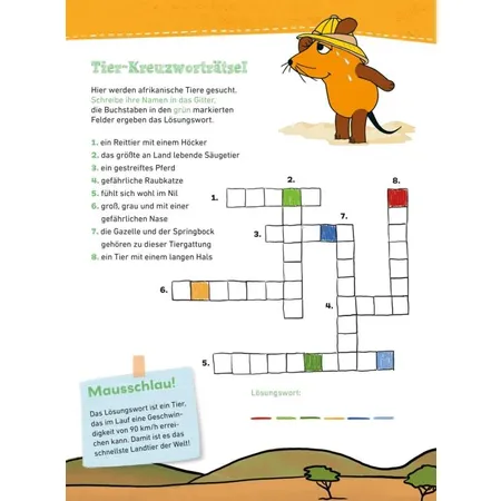 Carlsen Verlag Frag doch mal ... die Maus: Mein Mega-Rätselblock mit der Maus
