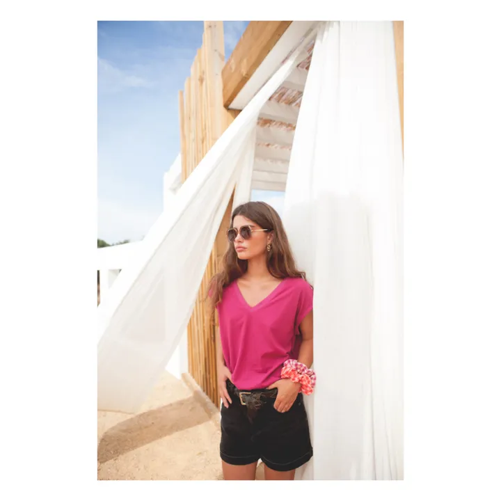 Marlot Paris T-Shirt July - Collection Femme | Rose Berry