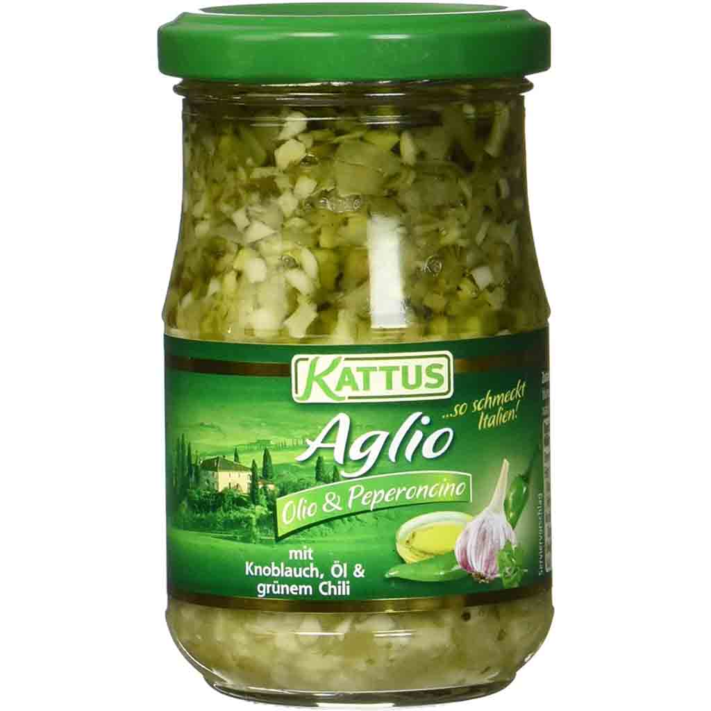 Kattus Aglio Olio & Peperoncino 190g MHD:30.12.24