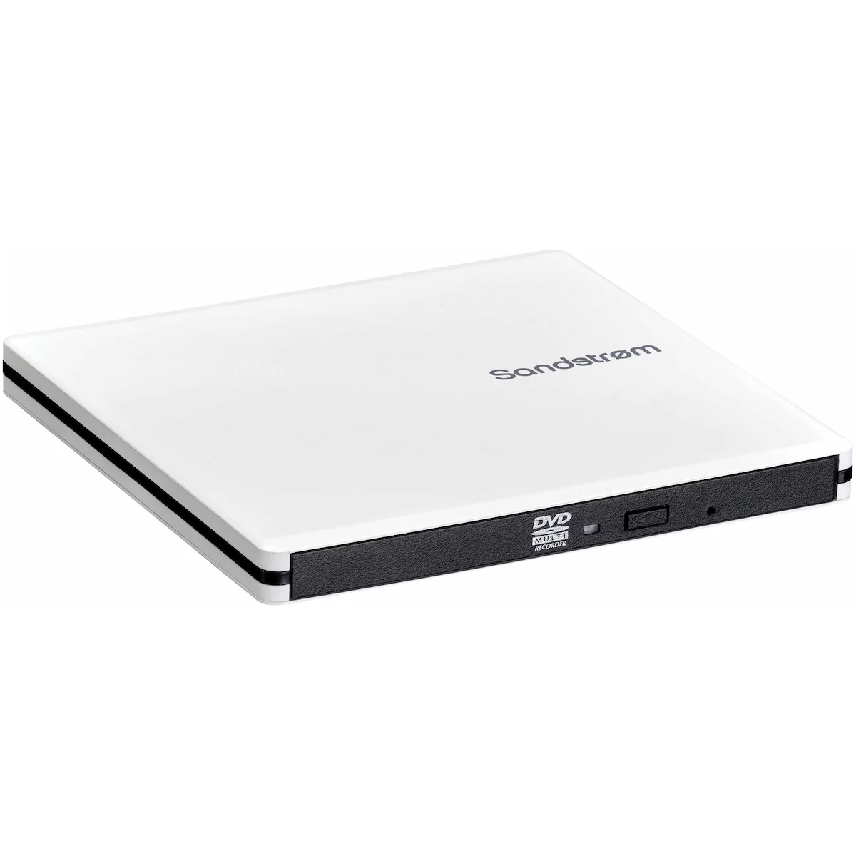 Sandstrøm Ultra Slim ekstern DVD/CD stasjon