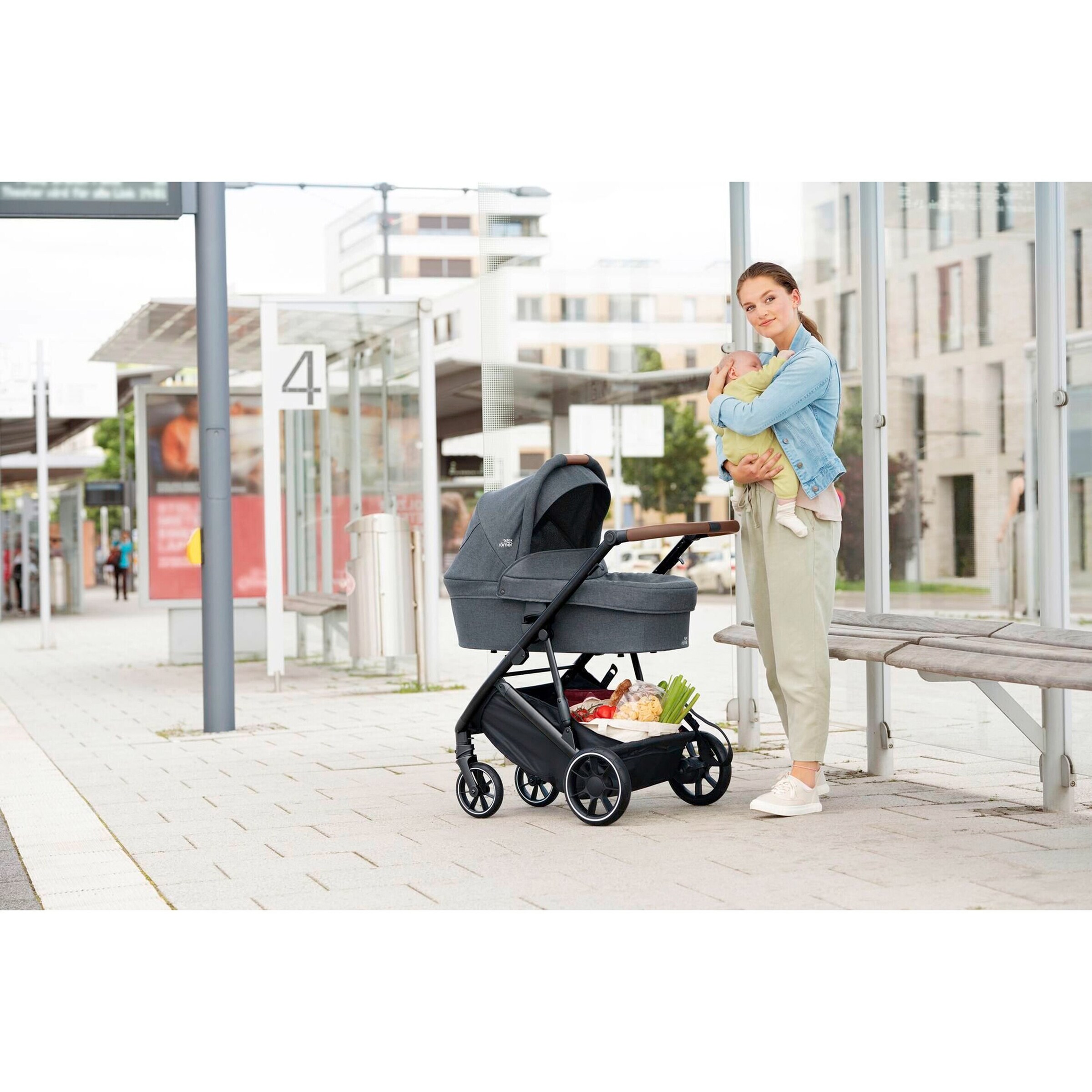 Britax Römer - Select Tragewanne für Strider M black shadow