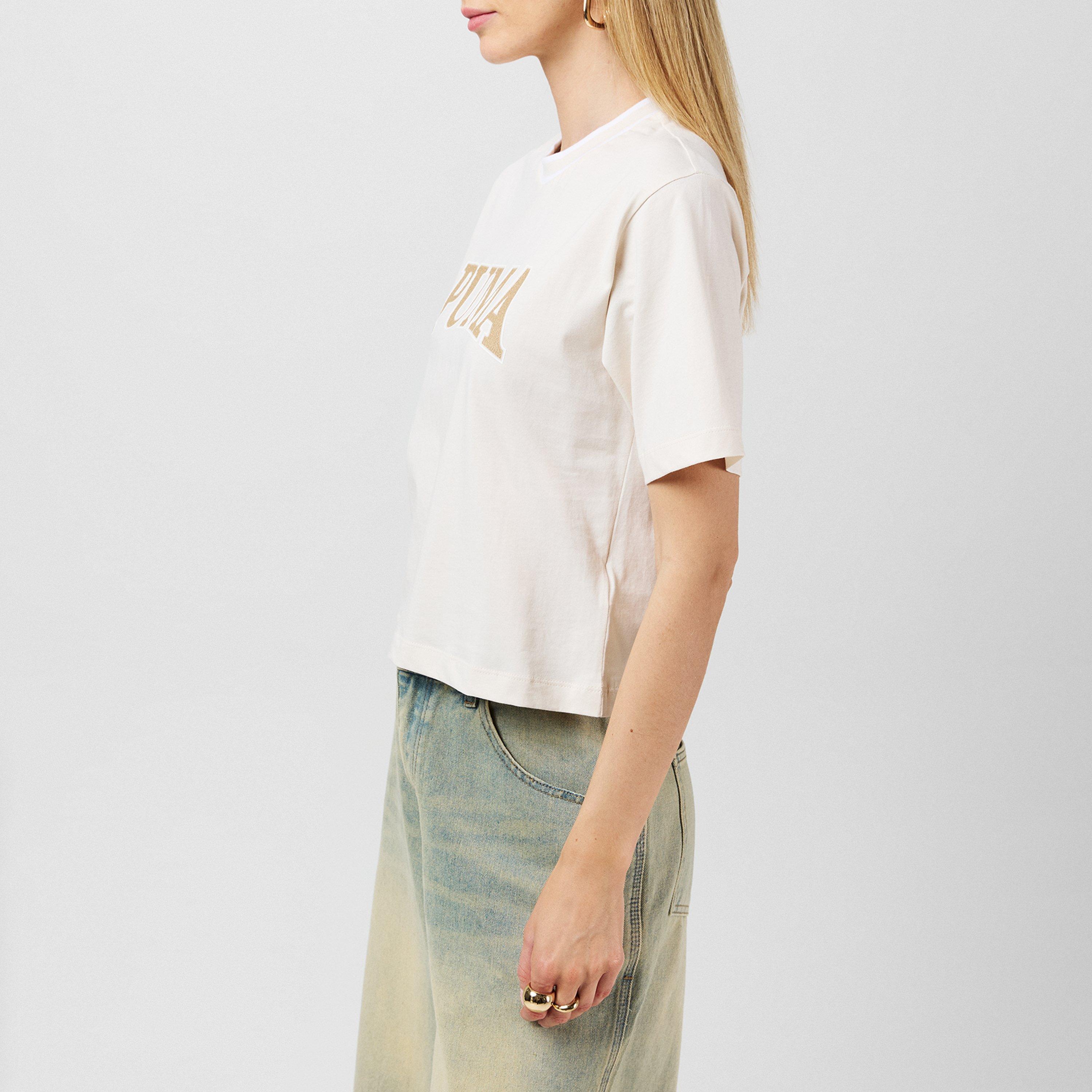 Puma Squad Graphic Tee T Shirt Womens