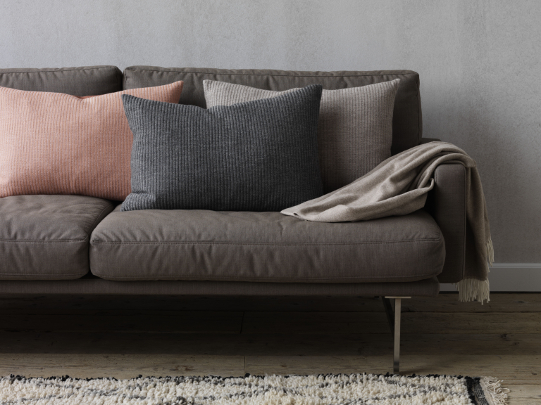 Fritz Hansen Throw plaid 190x120 bruin