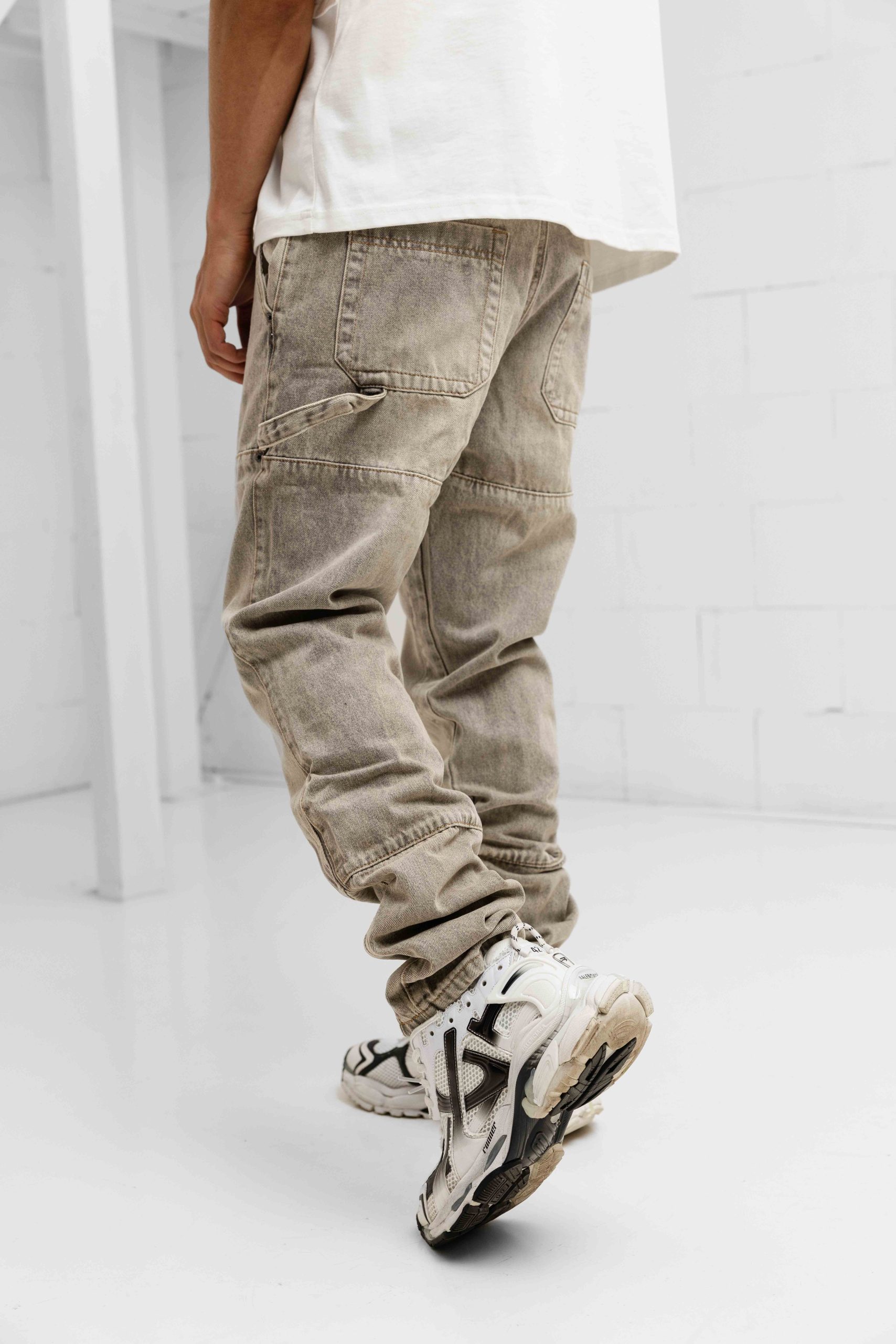 Project x Paris Carpenter Jeans Heren Lichtgrijs