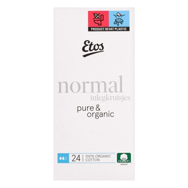 Etos Pure & Organic Inlegkruisjes Normal