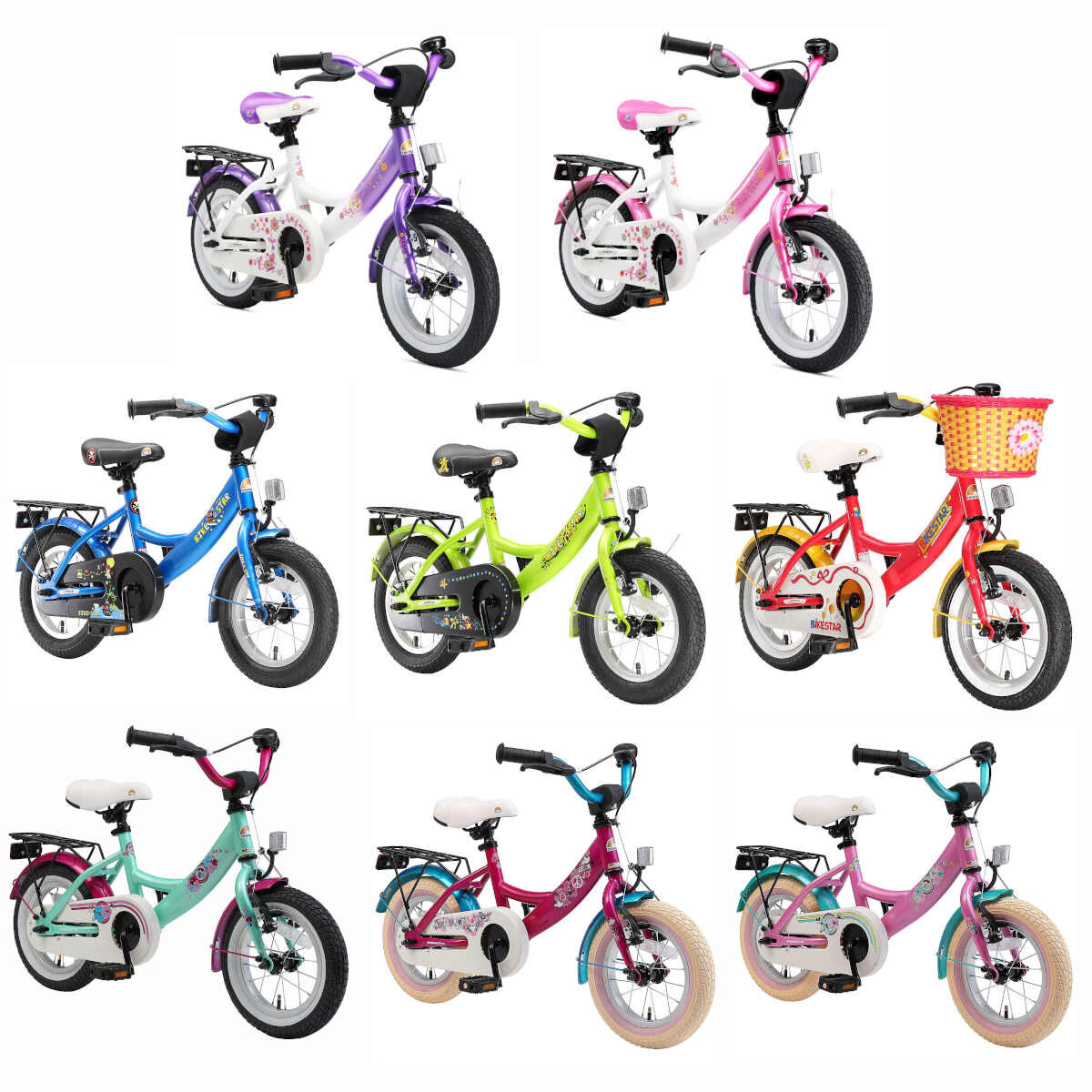 Star Trademarks Kinderfahrrad Bikestar 12 Zoll - Classic