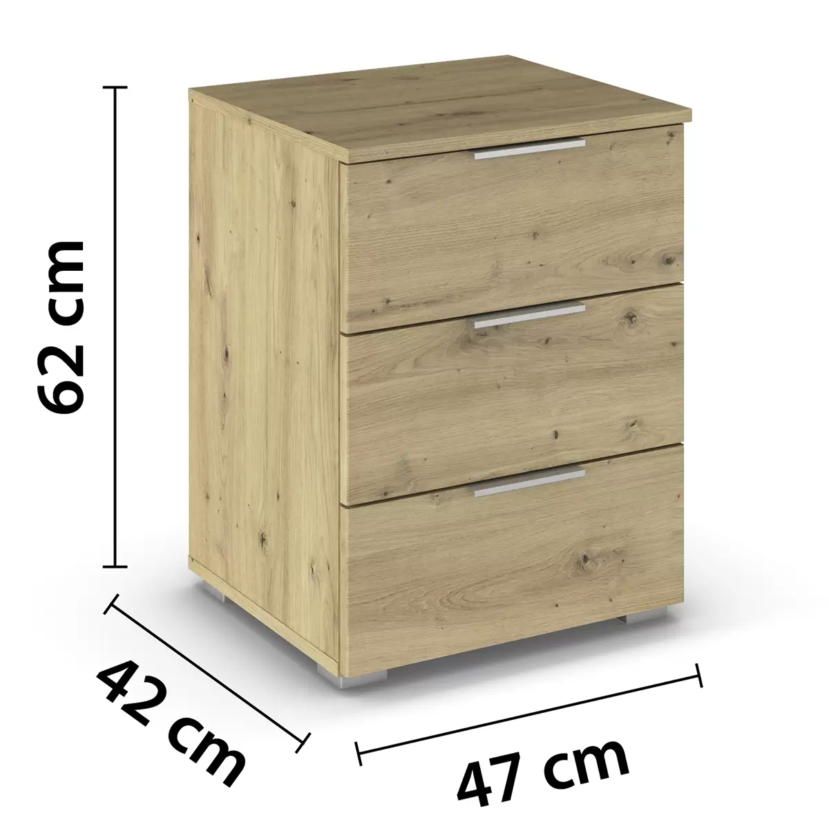 Nachttisch Mars Artisan Eiche