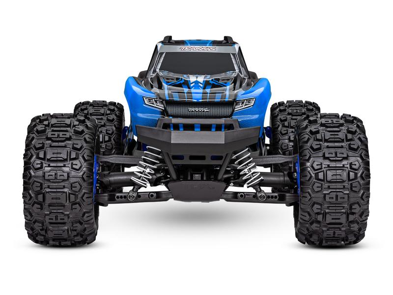Traxxas Monster Truck Stampede 4x4 BL-2s Blau, ARTR, 1:10 Robuster 4WD Brushless Monstertruck