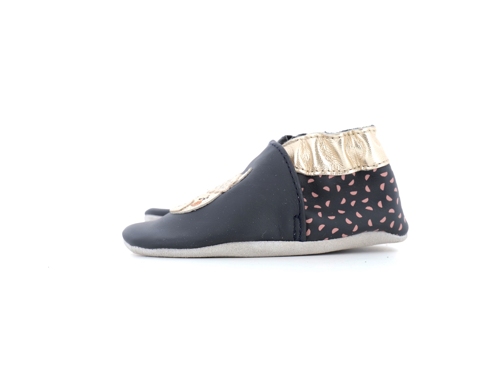 Robeez-LAMASPIRIT Cuir Marine