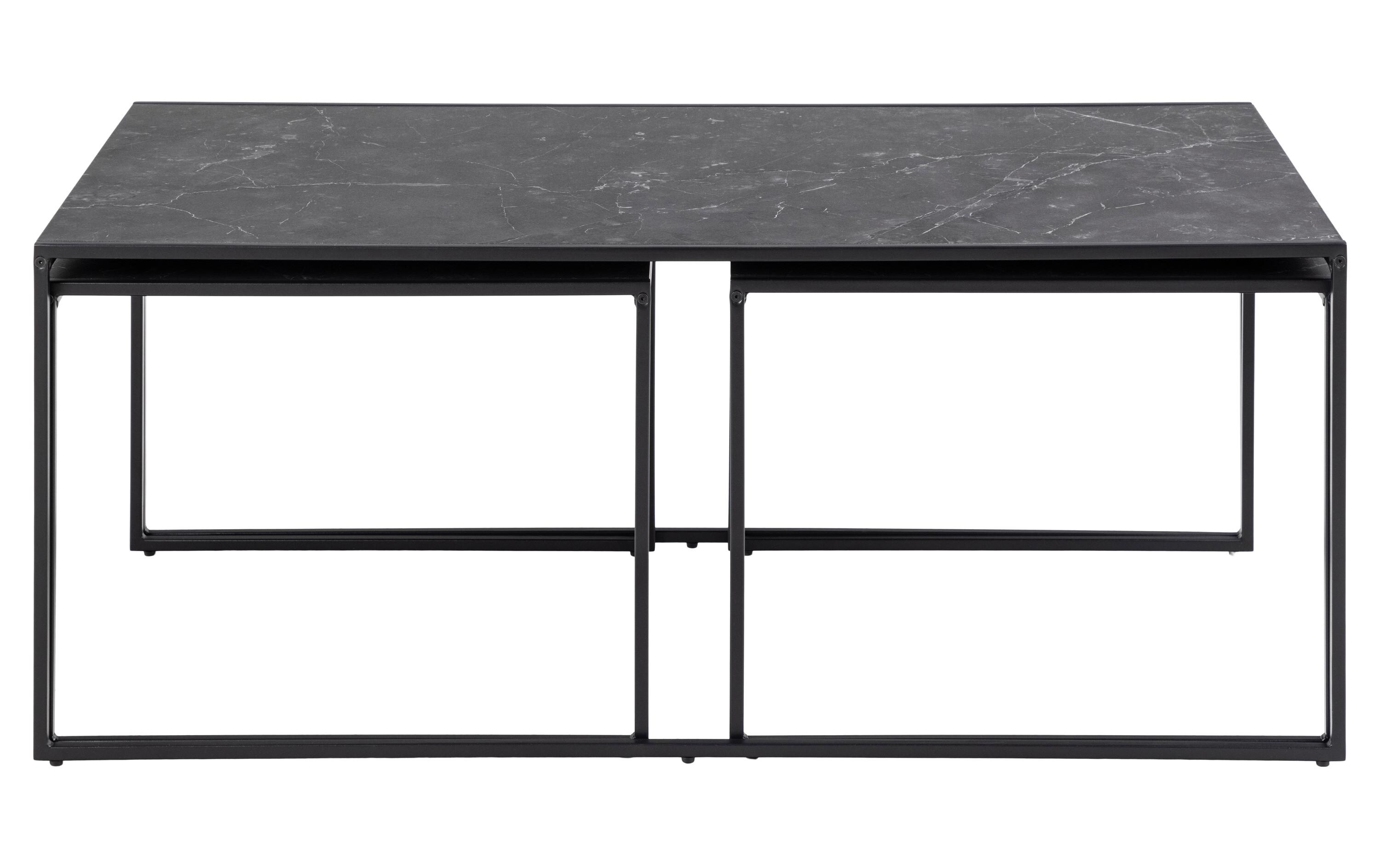 Couchtisch Infinity 120 cm x 48 cm, Schwarz<br>Sofatisch