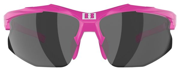 Lunettes Bliz Hybrid Small Rose/Verres Smoke Silver Mirror   Verres Orange&Clear