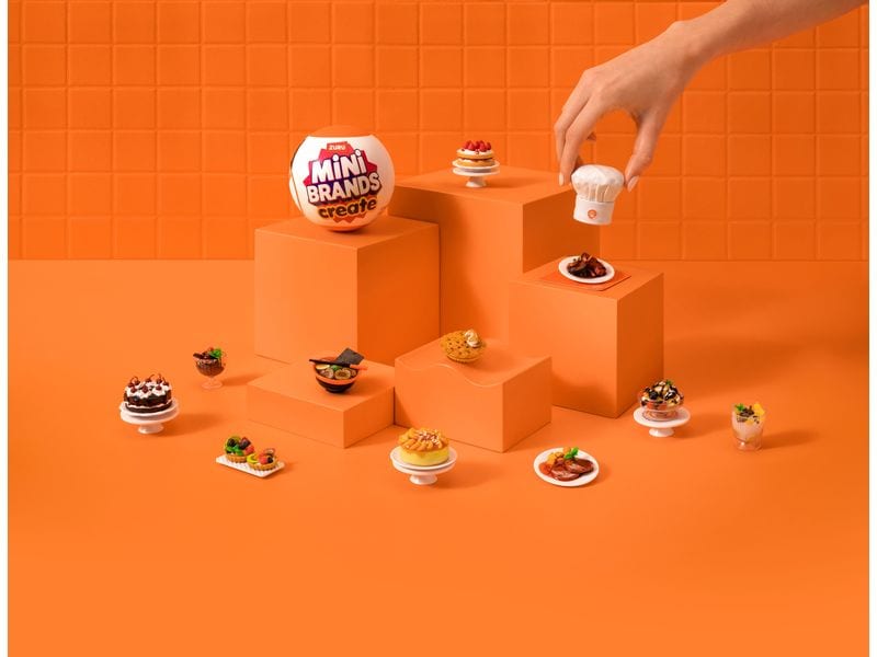 Zuru Master Chef Mini Brands Series 1 assortiert Miniaturgerichte in Überraschungsball