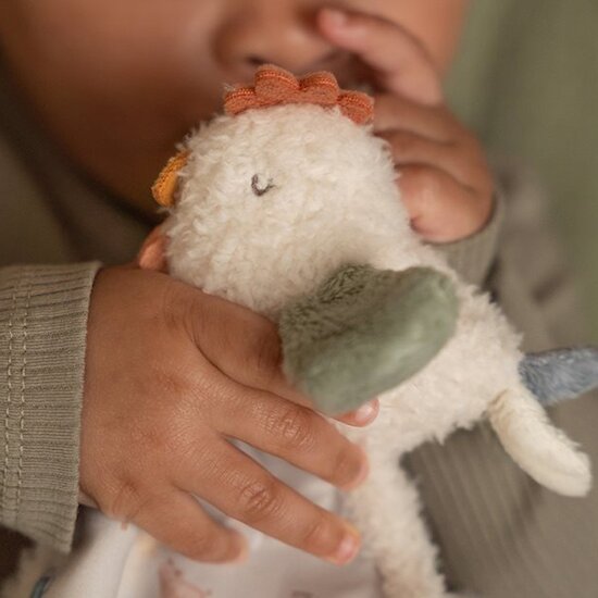 Little Farm Doudou Poule   Vert        de               Little Dutch