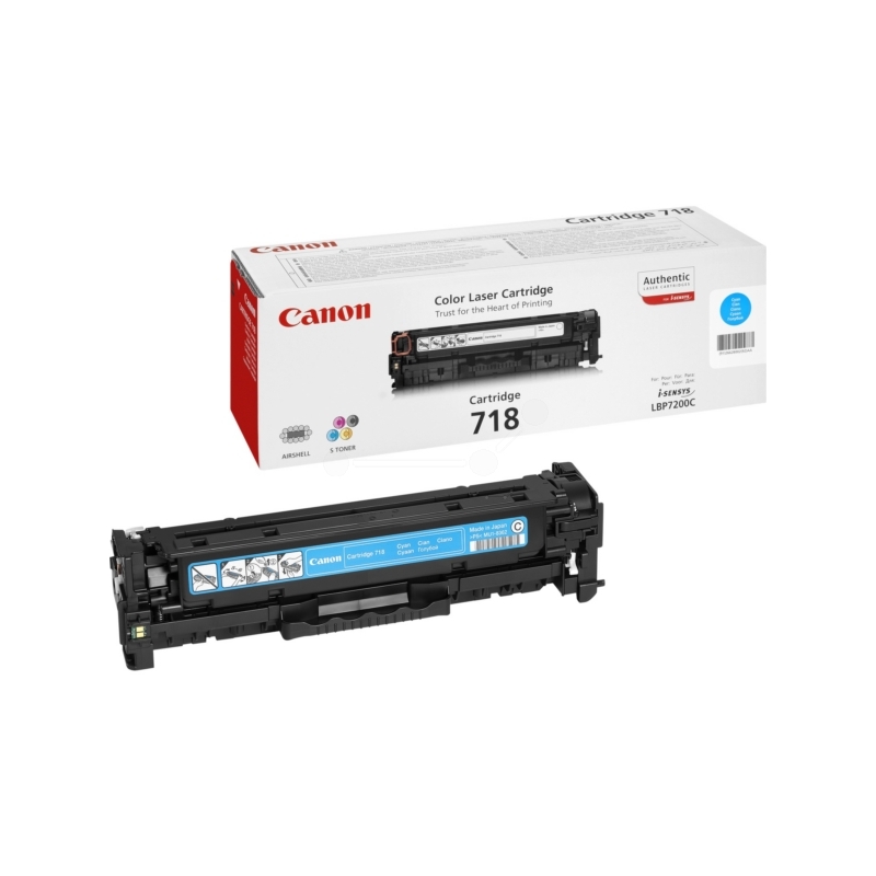 Canon 718C Toner, cyan