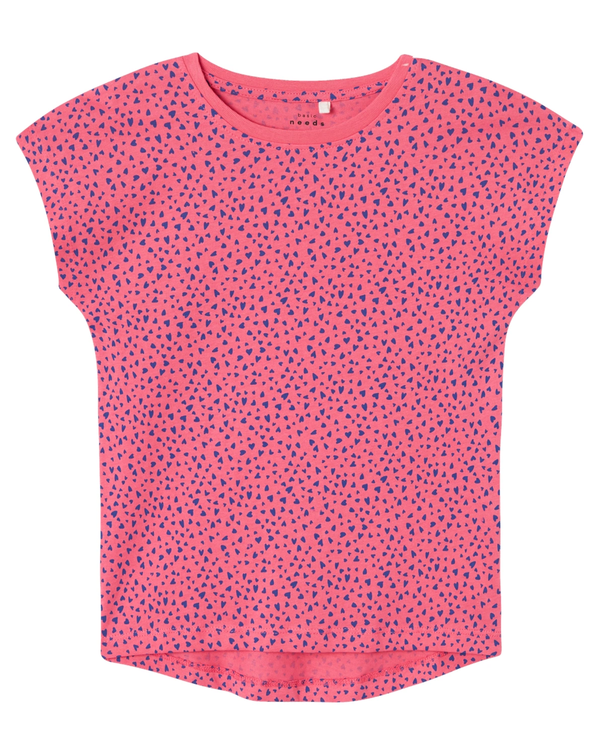 T-Shirt NKFVIGGA LITTLE HEARTS in camellia rose