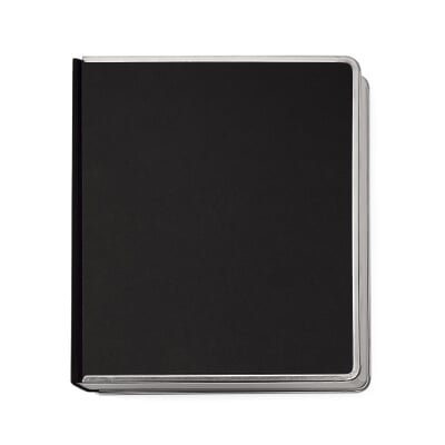 Gästebuch Metallkante