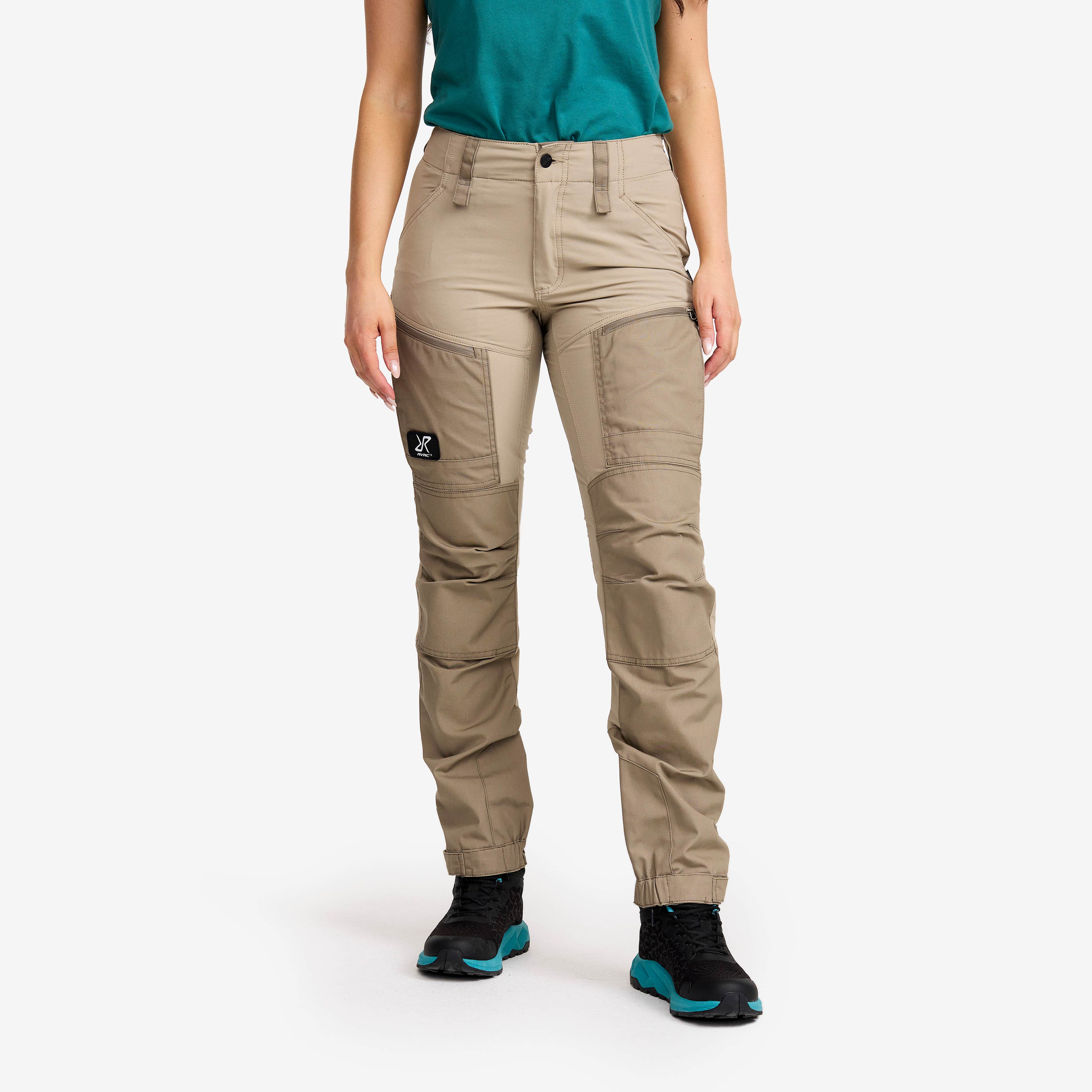 RVRC GP Pro Pants Dame Aluminium/Brindle