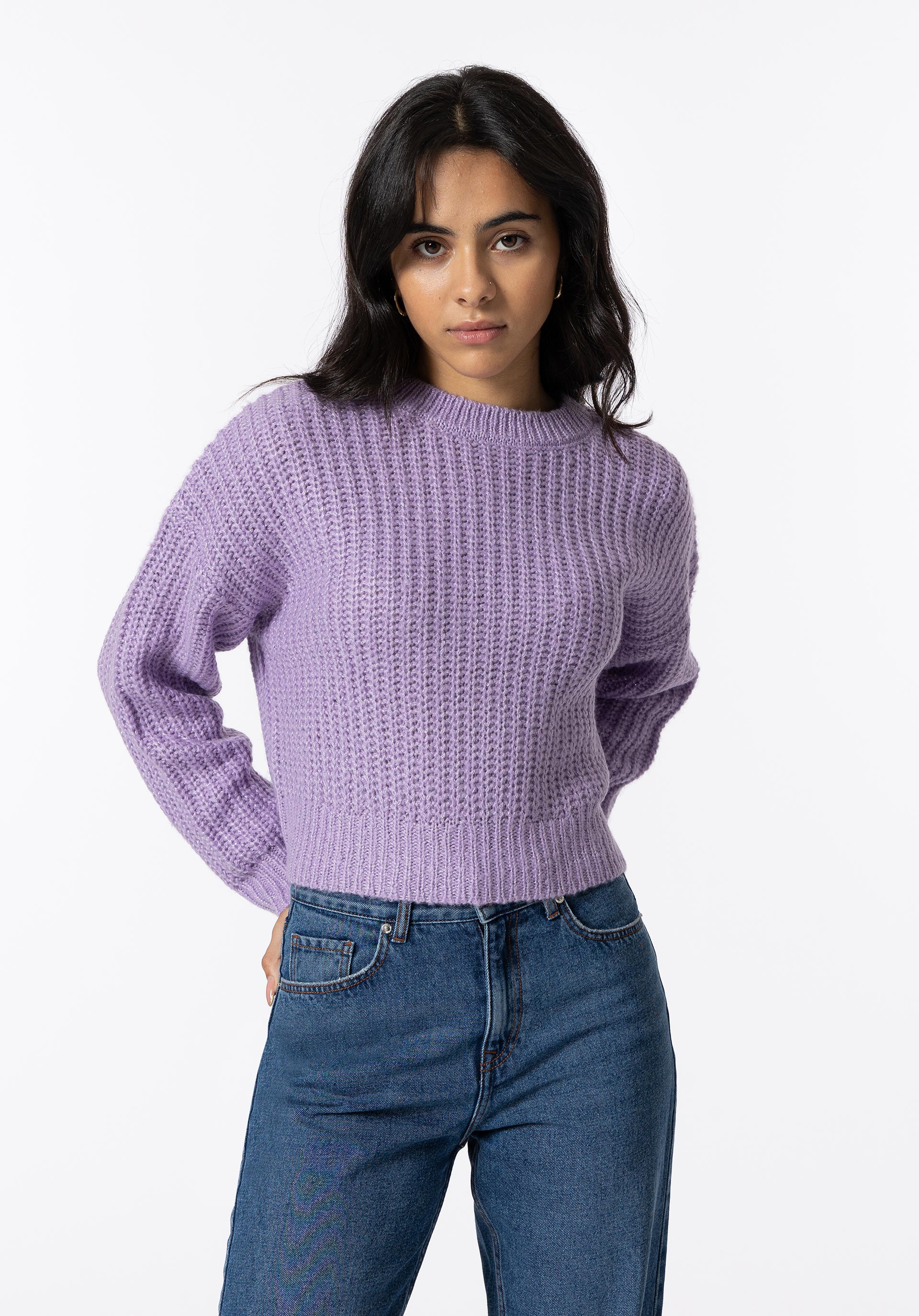 Camisola de Malha com Brilho