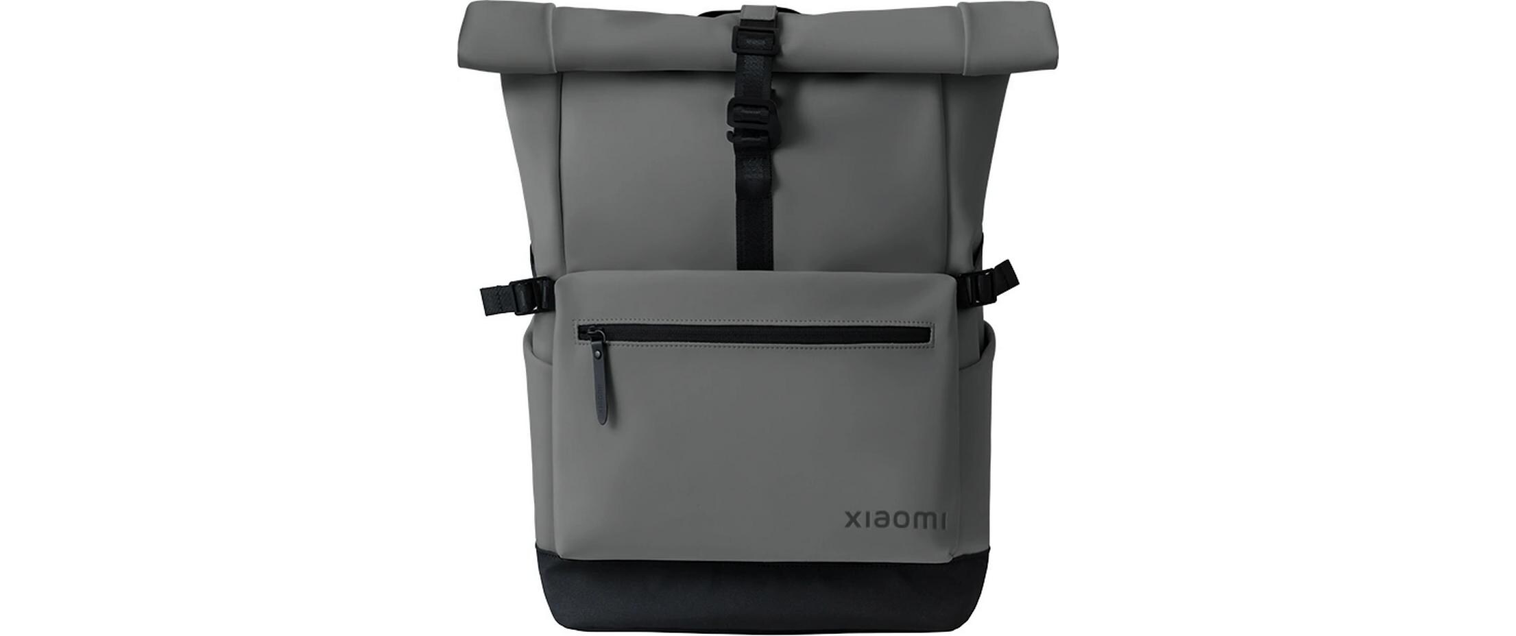 Rucksack Roll Top Casual Grau, 23 lFreizeit-Rucksack