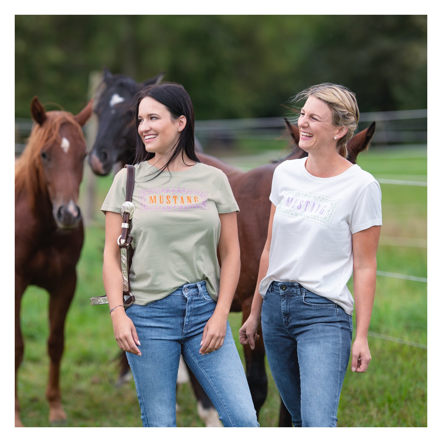 MUSTANG T-Shirt  - desertsage