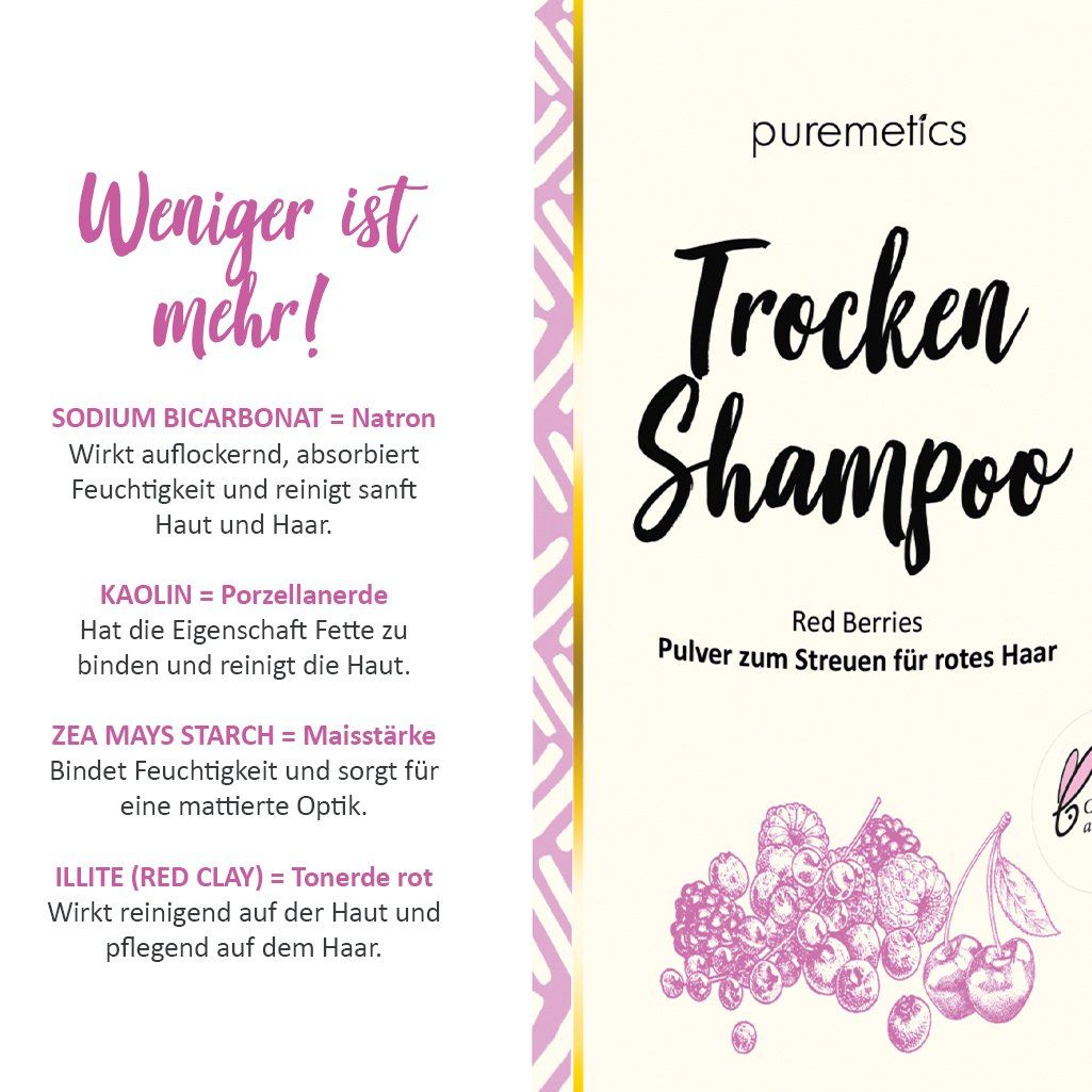 puremetics - Trocken-Shampoo 