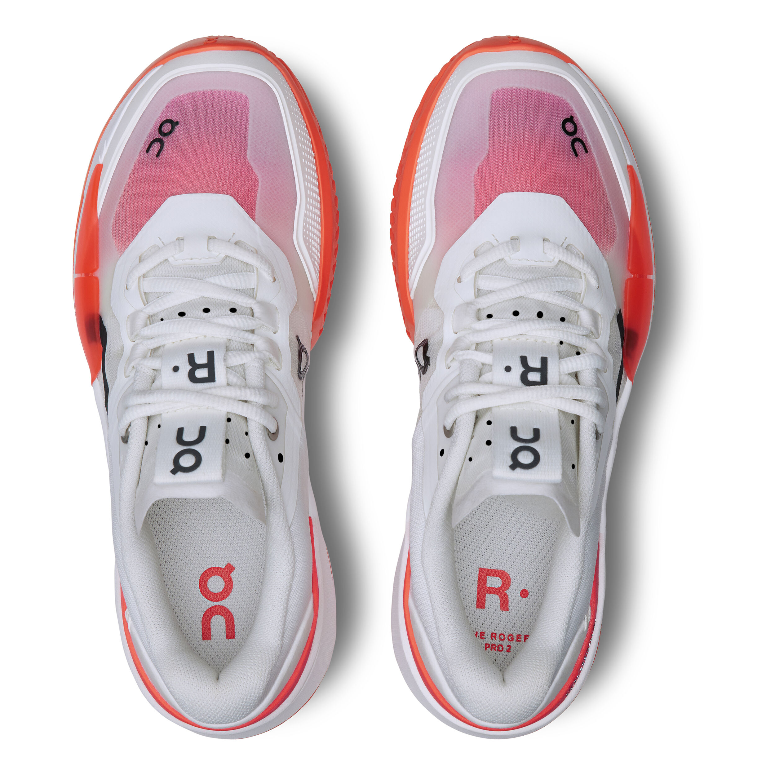 On The Roger Pro 2 Chaussures Toutes Surfaces Femmes - Blanc , Corail