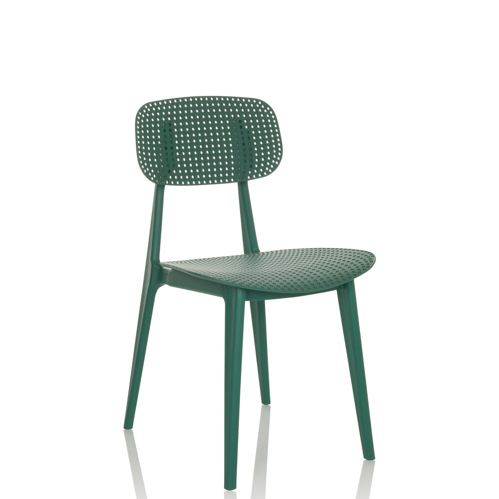 Outdoor Stuhl ARTIFO HOL Kunststoff ohne Armlehnen hjh OFFICE
