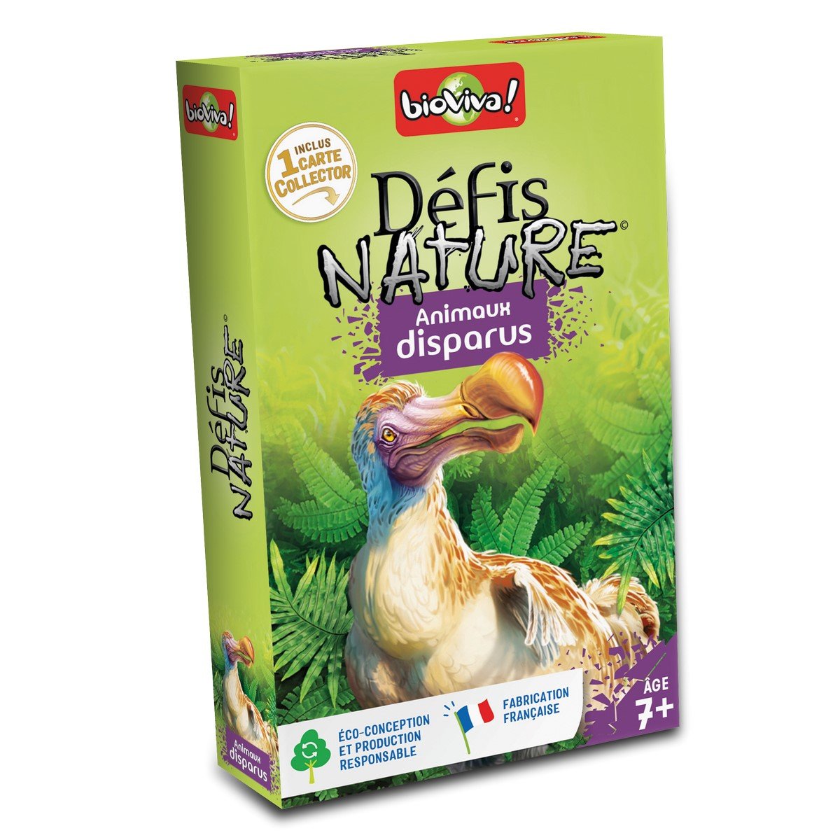Jeu Défis Nature animaux disparus