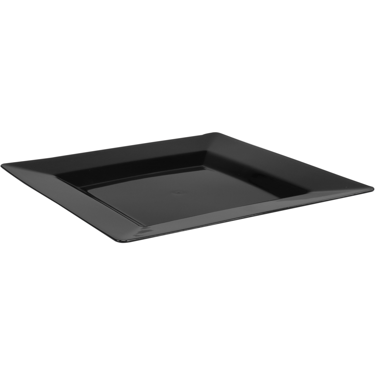 Depa Bord, reusable, vierkant, 1-vaks, pS, 20.3x20.3cm, zwart