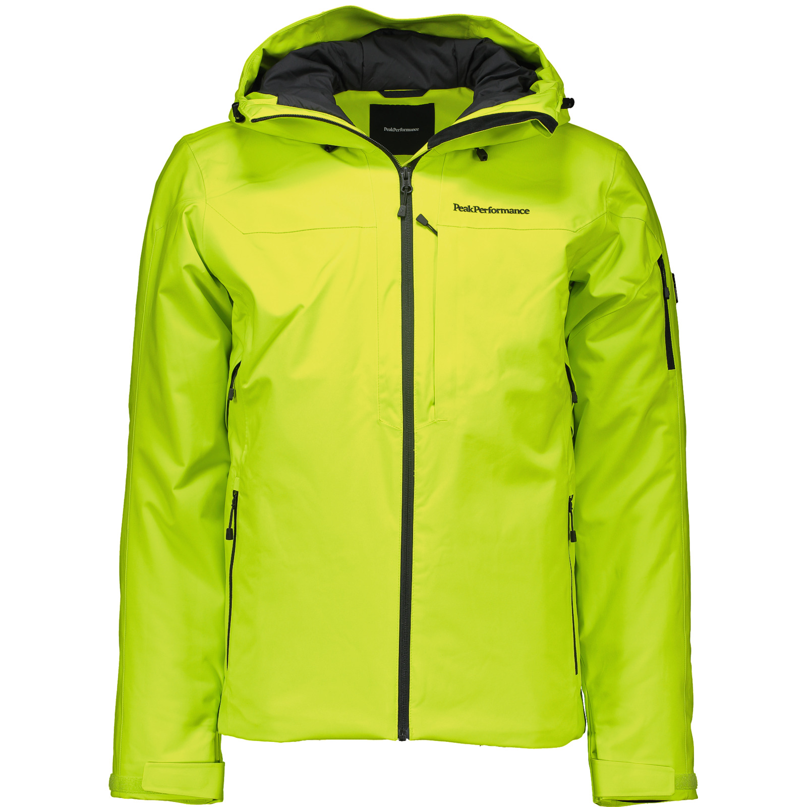 Peak Performance Herren Skijacke Maroon L, hellgrün