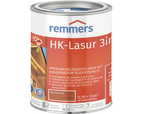 Remmers HK-Lasur mahonie 750 ml