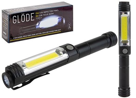 Taschenlampe PROFI 3 Lichtstärken, magnetisch