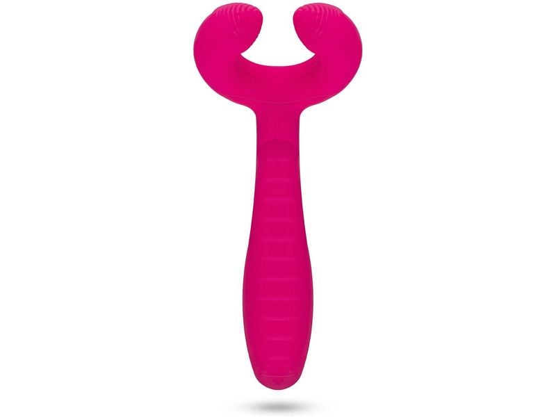 Teazers Paarvibrator Rosa Vielseitiger Paarvibrator für die Stimulation von G-Punkt, Klitoris und Penis