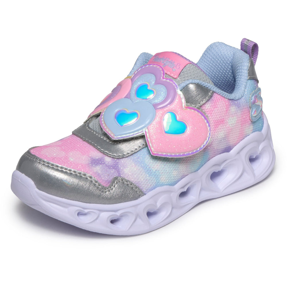 Køb Skechers Silver Heart Lights Lovin Reflection