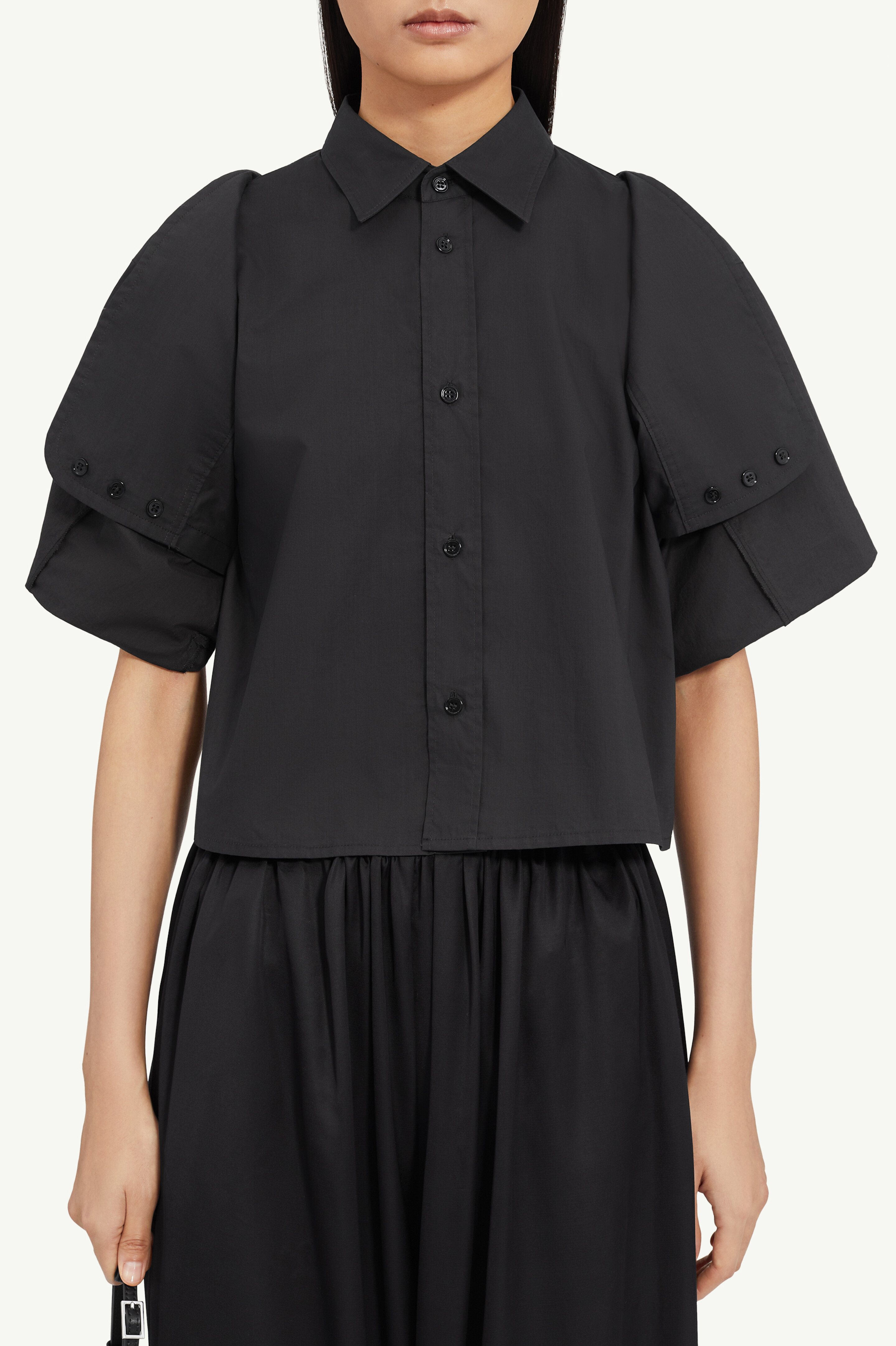 Chemise en popeline de coton
