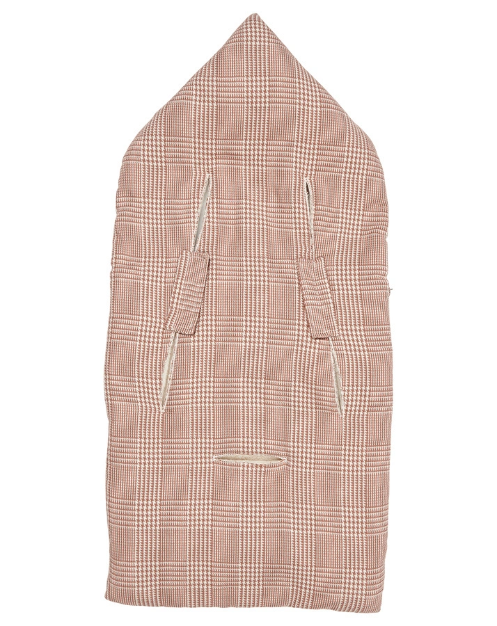 Babysitz-Fußsack PLÜSCH LEWIS in hazel