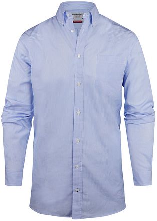 Steppin' Out Overhemd Extra Lange Mouw Streep Lichtblauw SM6007.0005-2001 kopen