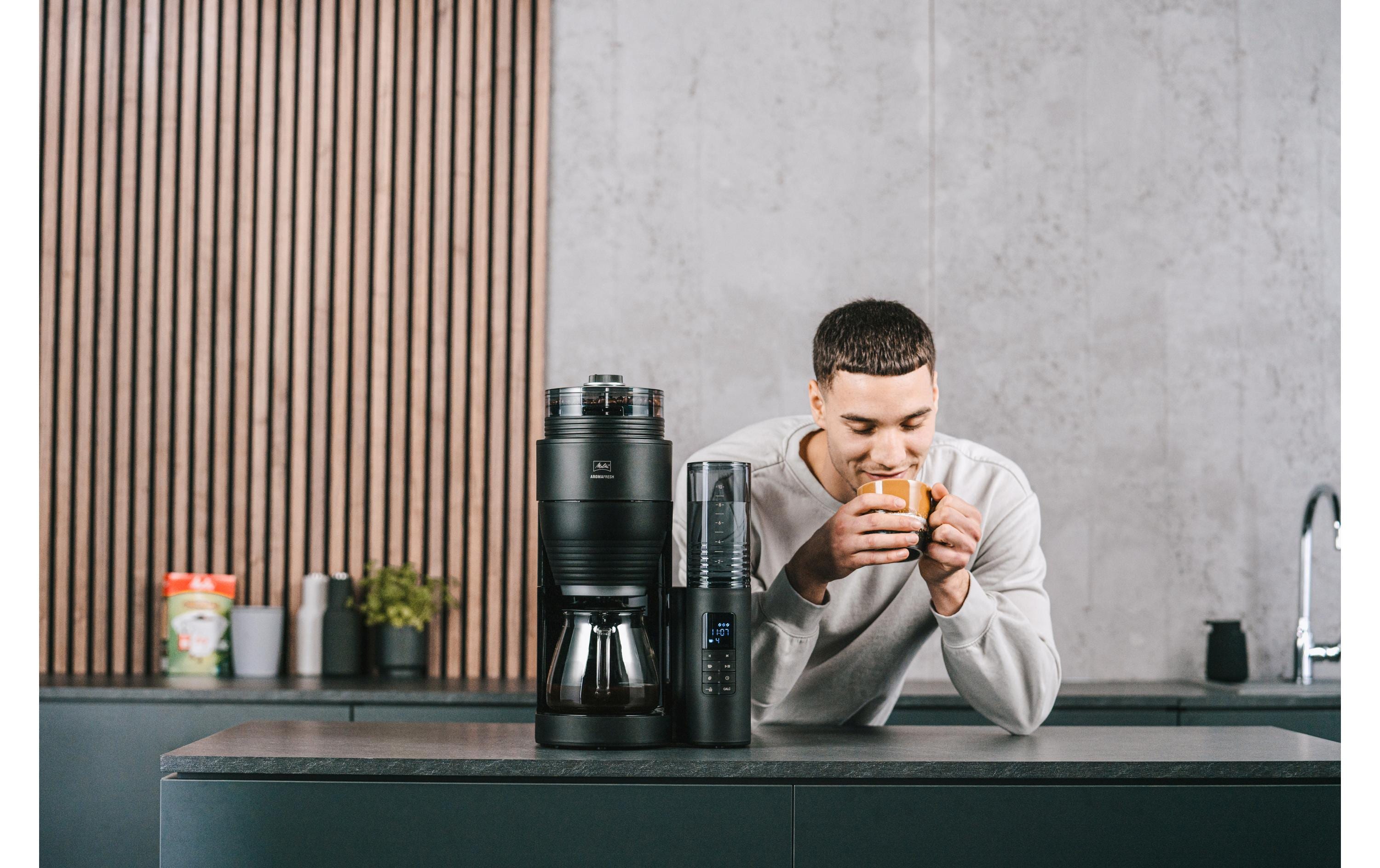Filterkaffeemaschine Aromafresh Schwarz<br>Kaffeemaschine mit Timerfunktion