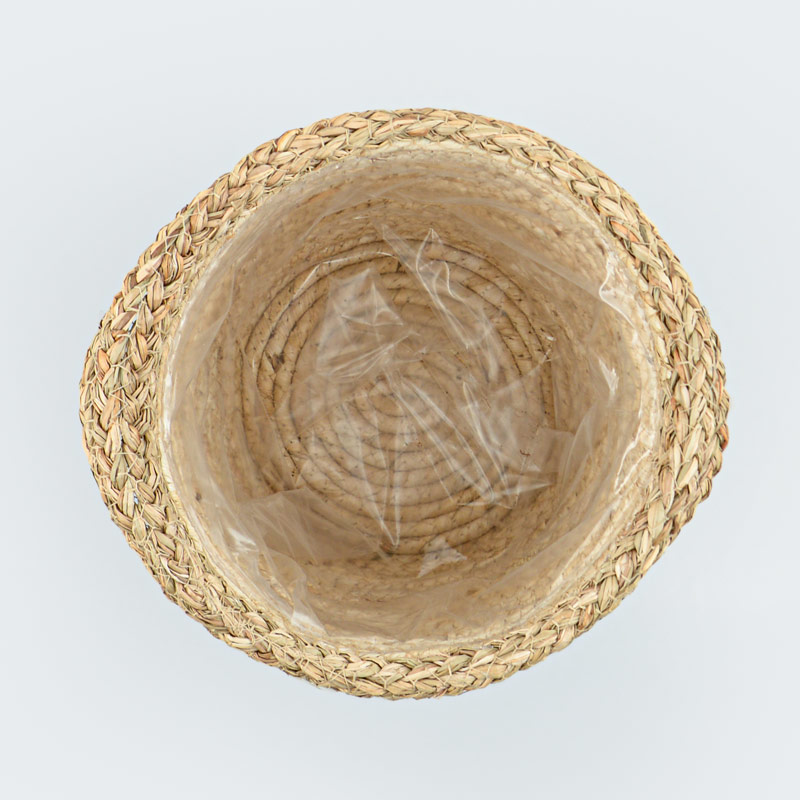 Panier rond bicolore
