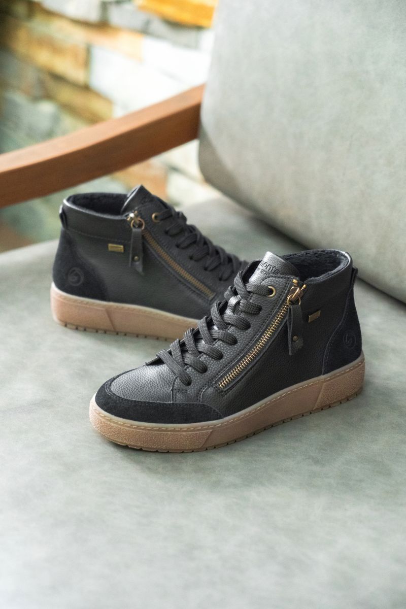 Remonte Veterboots Zwart Dames